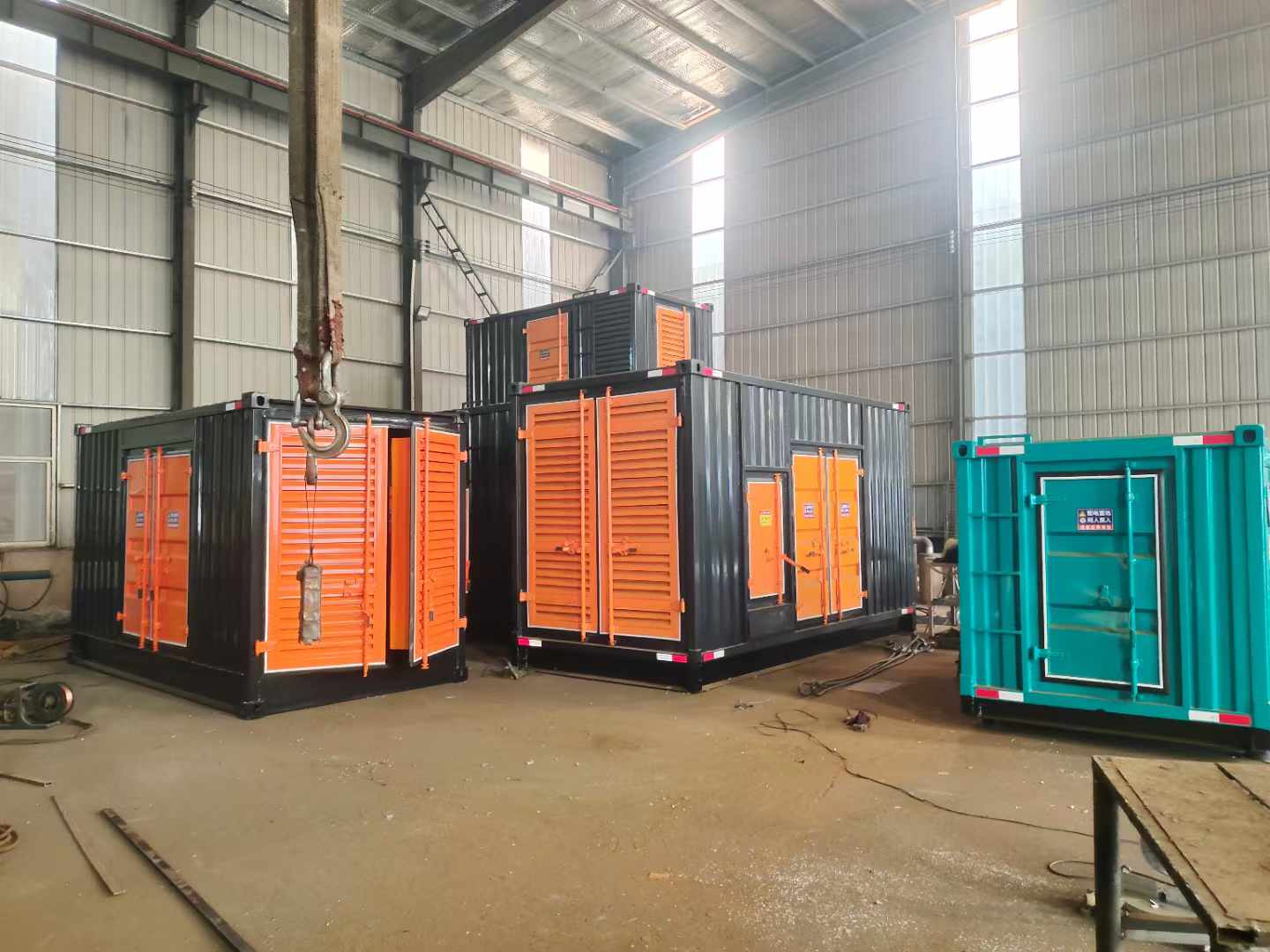 正定500kw柴油发电机组可以带动多少功率设备？